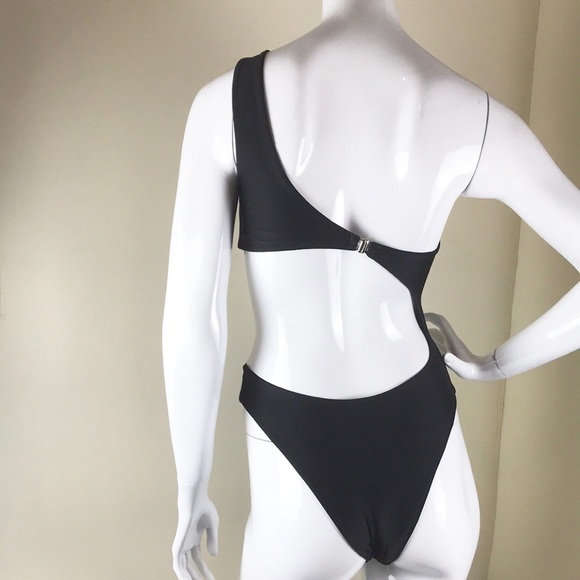 SALE! “Halle” Black Cut Out One Piece Swimsuit - Picture 3 of 7
